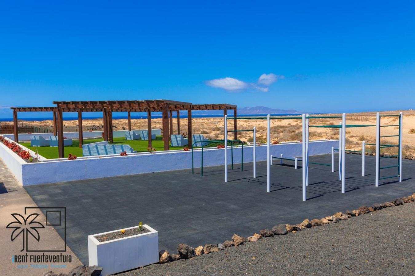 Casa De Los Viajeros Majanicho Irent Fuerteventura Villa Corralejo Dış mekan fotoğraf